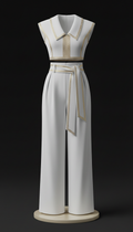 Coordinated Set Champagne Gold Accents